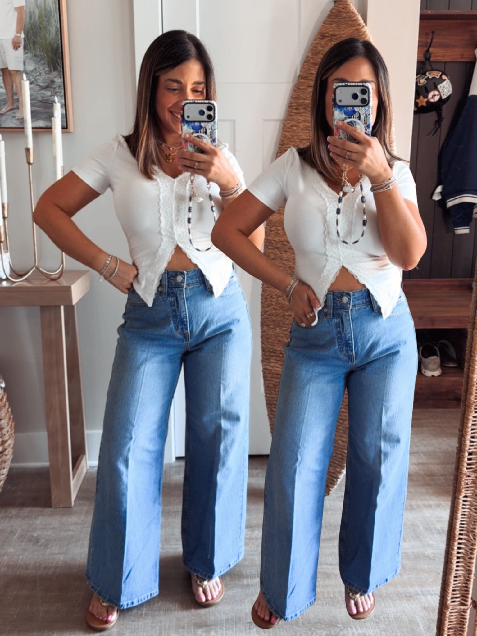 $28 Walmart denim perfectly petite friendly. In a size 2 (they run a little big, I’m normally a 4)

#LTKSaleAlert #LTKPetite #LTKootd