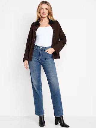 High-Waisted Wow Loose Jeans | Old Navy (US)
