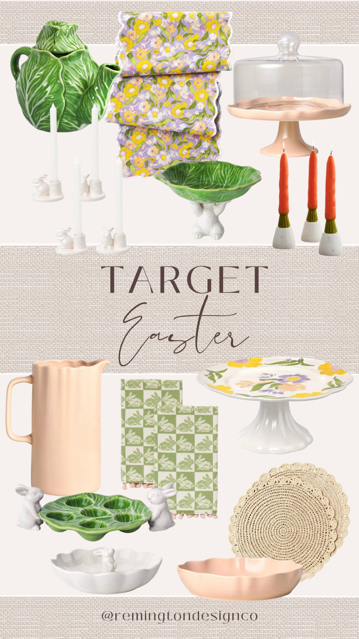 Target Easter finds!  

Target | Easter finds | Target seasonal | Easter decorations | Easter decor | Spring decor | spring tablescape 

 

#LTKSeasonal #LTKStyleTip #LTKFamily