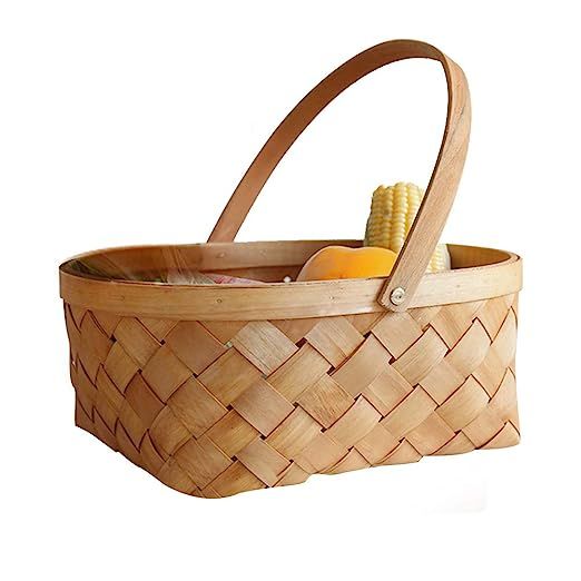 LIOOBO Seagrass Basket, Portable Handmade Rattan Storage Container Storage Basket Houseware Stora... | Amazon (US)