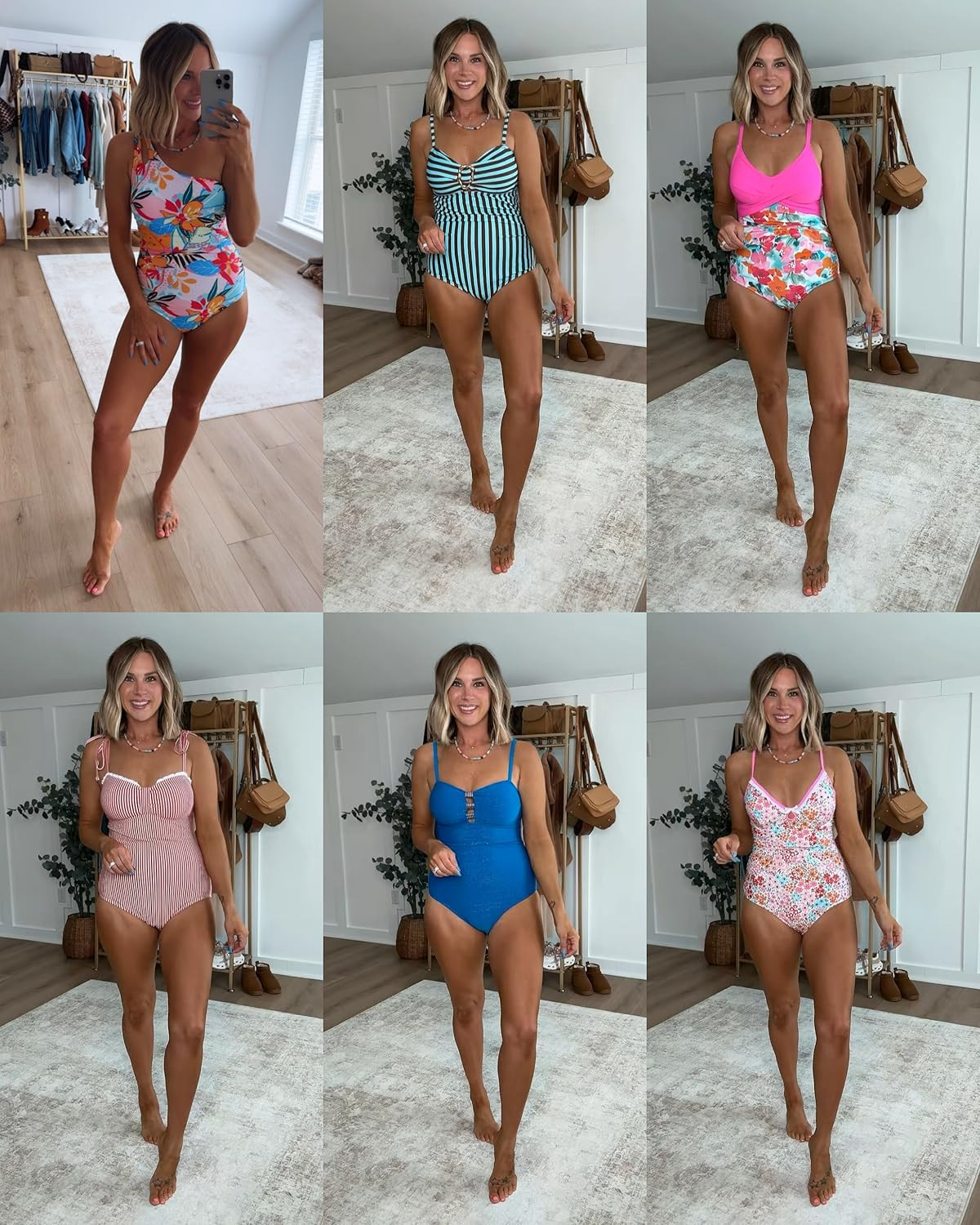 Swimsuits that give confidence, support, AND can stay in place for all of the mom life chaos! I’m 5’6 139lbs in a size M in all swimsuits - also linking some favorite coverups, and my favorite self tanner for the perfect glow. 

 #LTKmomlife #LTKSwim #LTKTravel