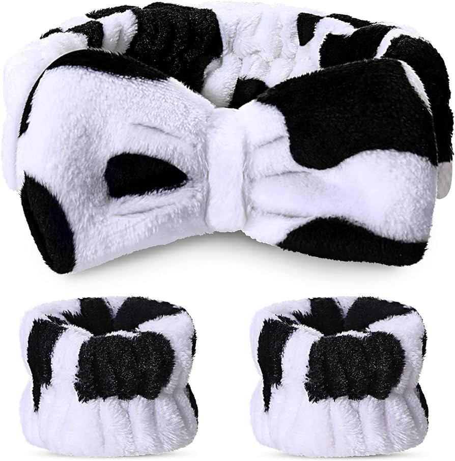 Hanaive headbands for women for washing face Spa Headband and Wristbands, Makeup Headband for Was... | Amazon (US)