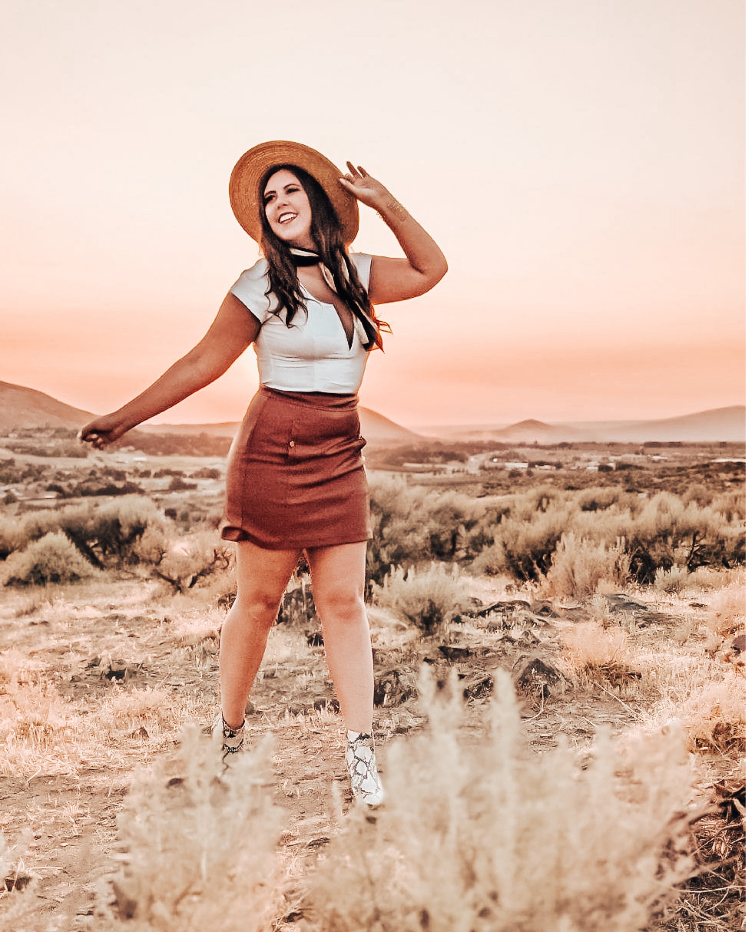 Desert Vibes / Rust Red / Silk Scarf / Fall Fun / Back to School / Summer Style / Midsize / Sunset Festival Fun

#LTKSeasonal #LTKMidsize #LTKBacktoSchool