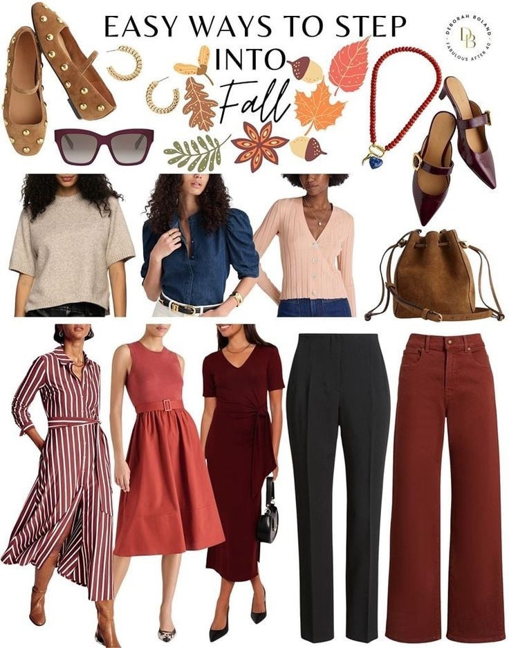 🍂 Transitional Fall Style for Women 50+ 🍂

Step into fall with pieces that work now and later! From lightweight layers to versatile knits, these outfits carry you from sunny autumn days to crisp evenings effortlessly. Think chic scarves, tailored jackets, and classic boots that elevate every look.

✨ Style tip: Mix textures—soft cashmere, structured denim, and leather accents—for a timeless, polished vibe. Perfect for brunch, work, or evening outings.

Because great style doesn’t have an expiration date—it just evolves. 💛

#FallFashionOver50 #TransitionalStyle #EffortlessChic #StyleNowAndLater #AgelessStyle #ChicOver50 

#LTKOver40 #LTKSeasonal #LTKStyleTip