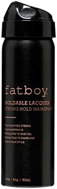 Fatboy Hair Moldable Lacquer Strong Hold Hairspray, 8 oz | Amazon (US)