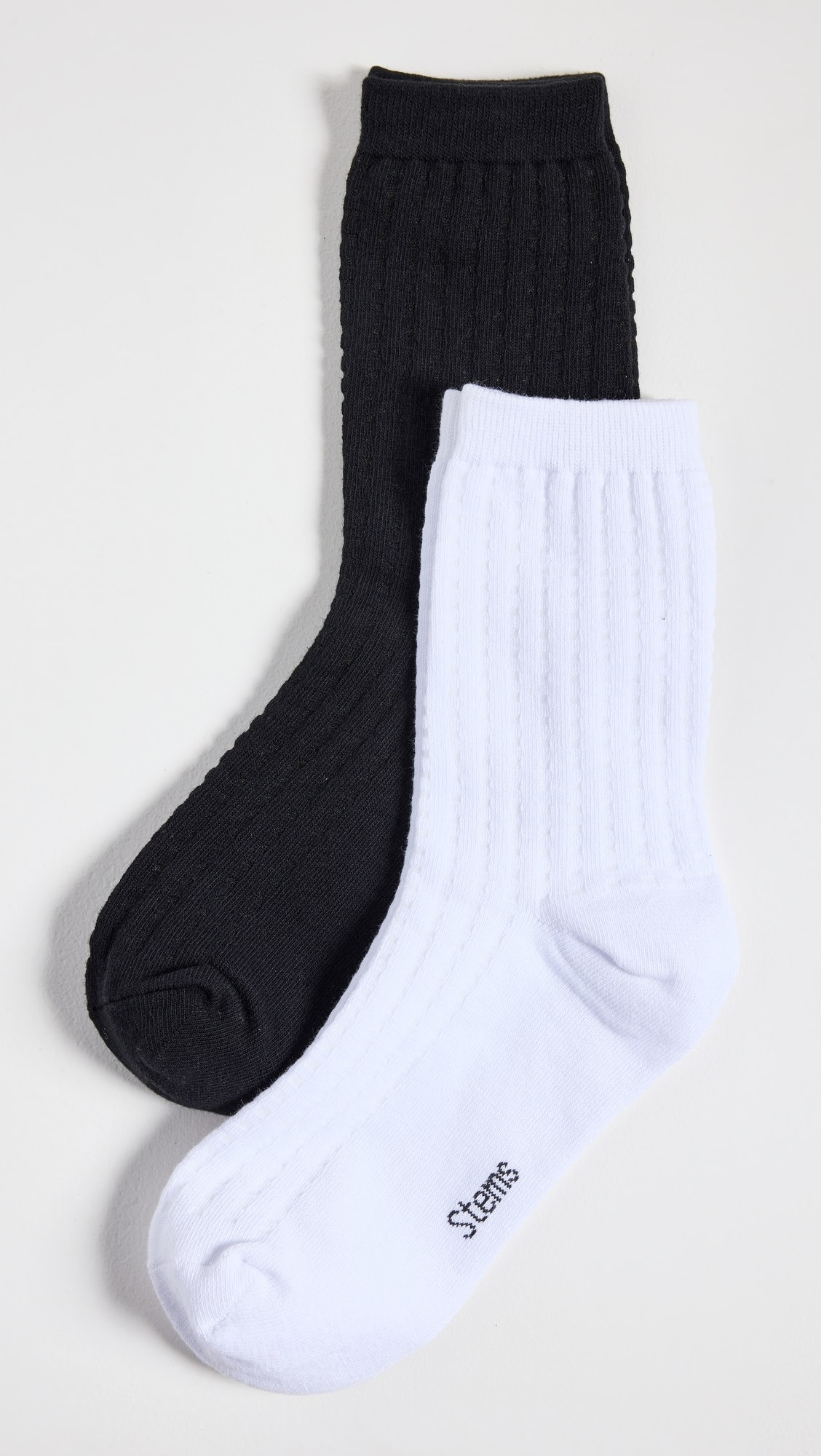 2 Pack Waffle Knit Socks | Shopbop