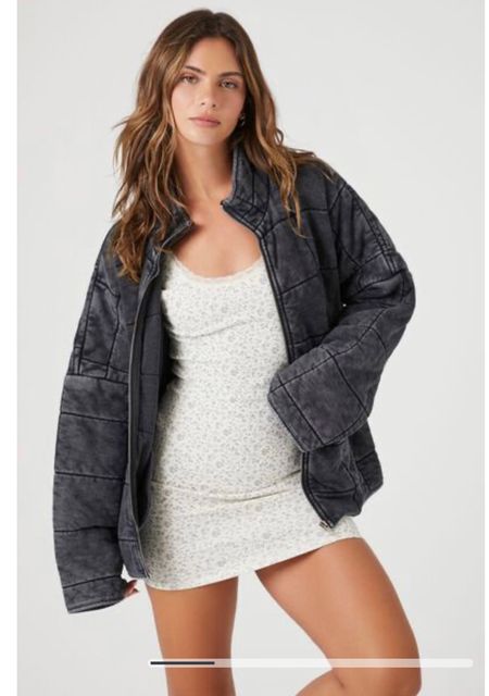 Quilted jacket, free people dupe! 

#LTKSeasonal #LTKunder50 #LTKstyletip