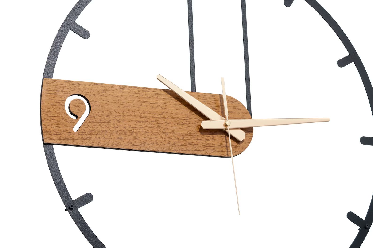 Wooden Modern Large Wall Clock Minimalist Wall Clock Clock - Etsy | Etsy (US)