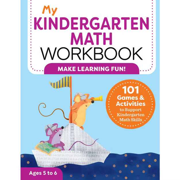 My Kindergarten Math Workbook - (My Workbooks) by Keri Brown (Paperback) | Target