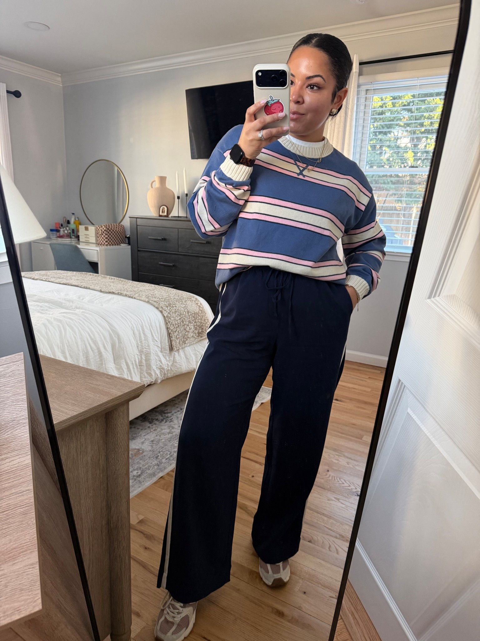 Obsessed with this spring look and this sweater from aerie and the target viral loose pants  

#LTKootd #LTKdayinmylife #LTKgrwm