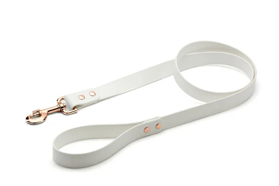 3/4 Inch Wide White Biothane Dog Leash Waterproof Dog Leash | Etsy | Etsy (AU)