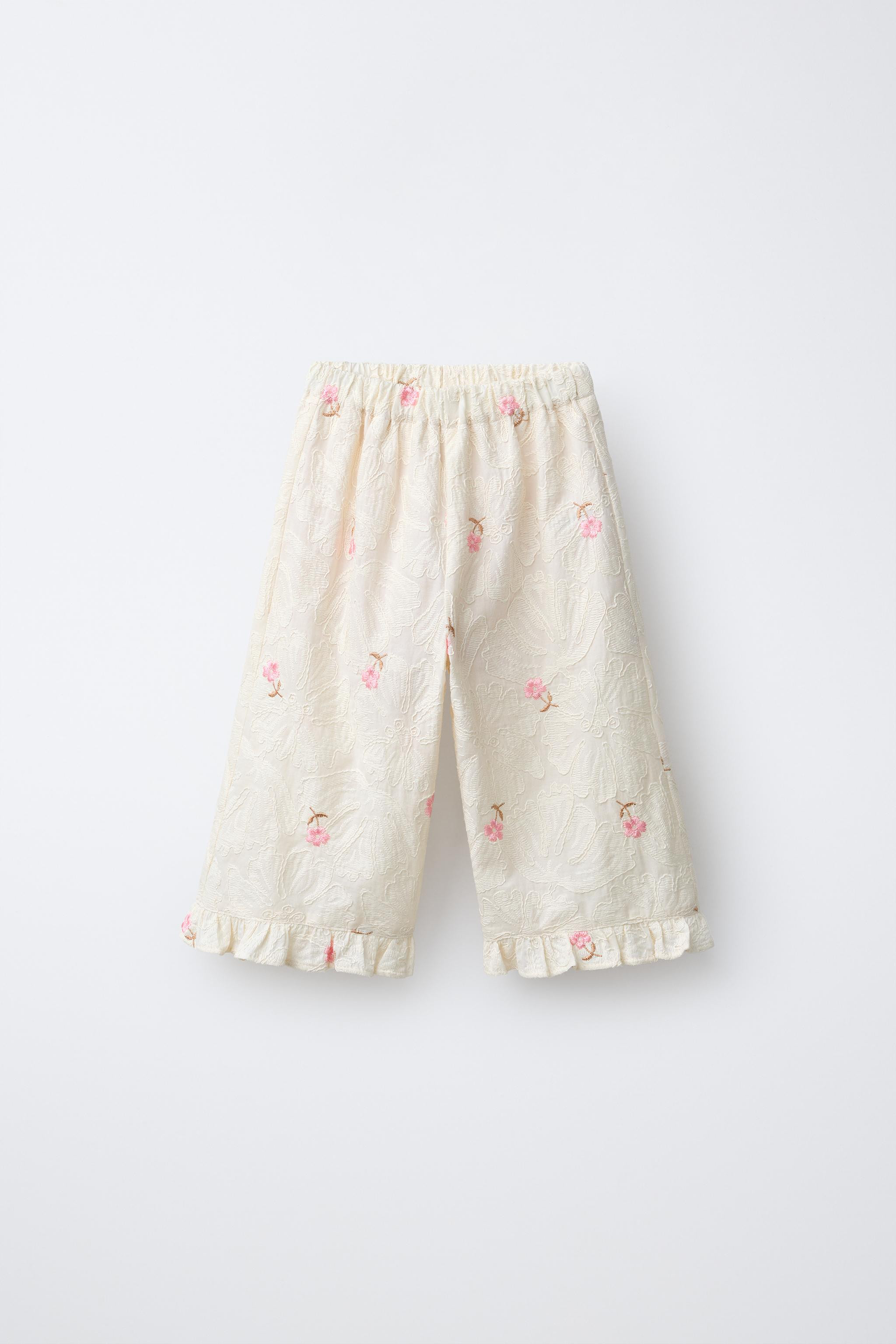 EMBROIDERED FLORAL BLOUSE | Zara US