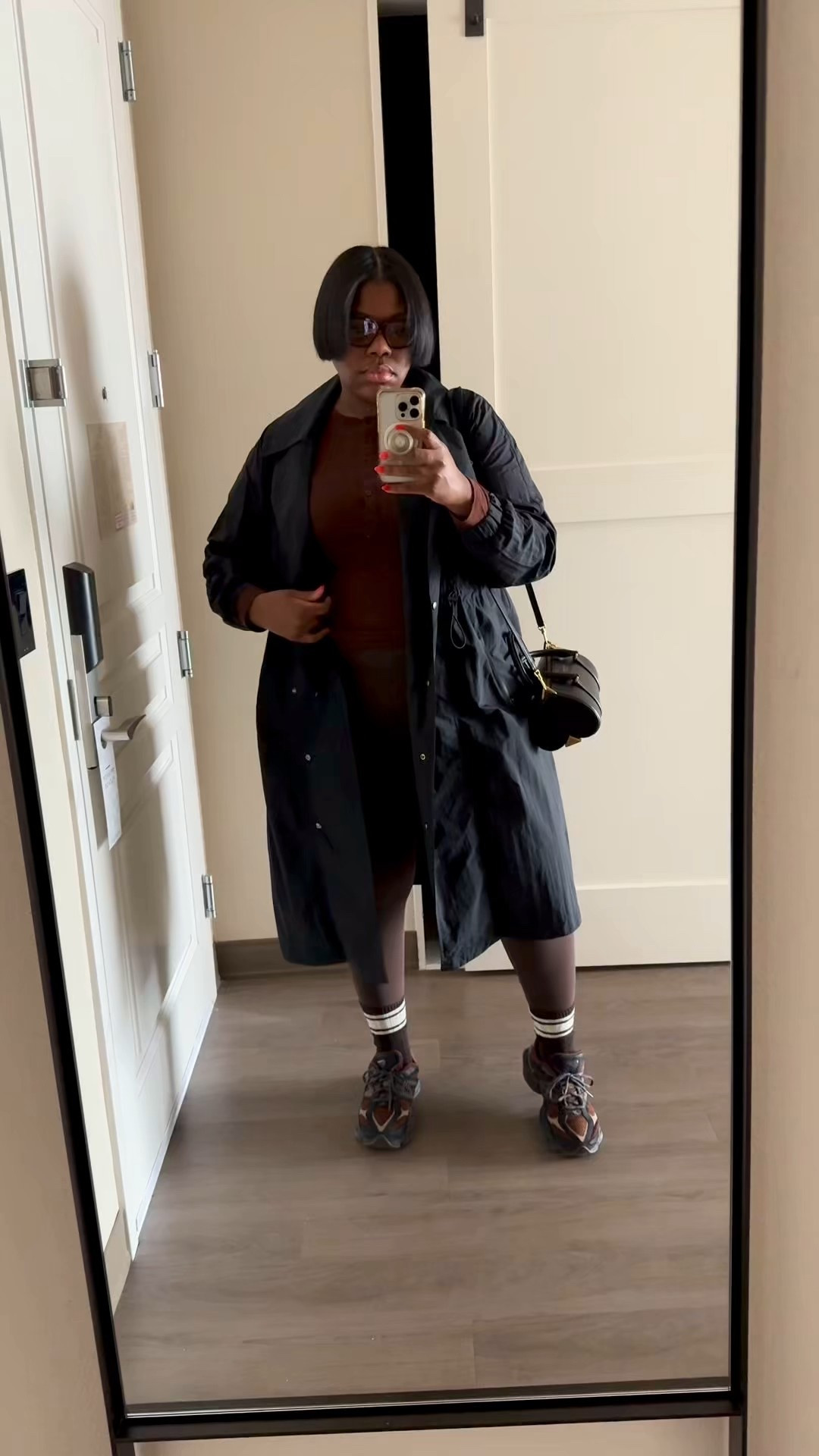 Holiday shopping uniform ✨🛍️
Wore this easy, comfortable outfit for a full day of holiday shopping — a lightweight long coat, soft layers, and leggings with my favorite sneakers. Simple, warm, and perfect for running errands without feeling bulky.

I love a neutral palette this time of year… it keeps everything looking pulled together even when I’m moving around all day. Linking similar pieces so you can recreate this cozy shopping look 🤎✨

#LTKSeasonal #LTKPlusSize #LTKgrwm