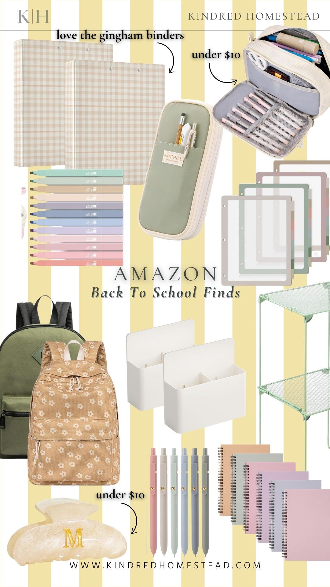 Back to school Amazon finds and favorites for note taking, locker organizing and more for your kids back to school prep!

#LTKKids