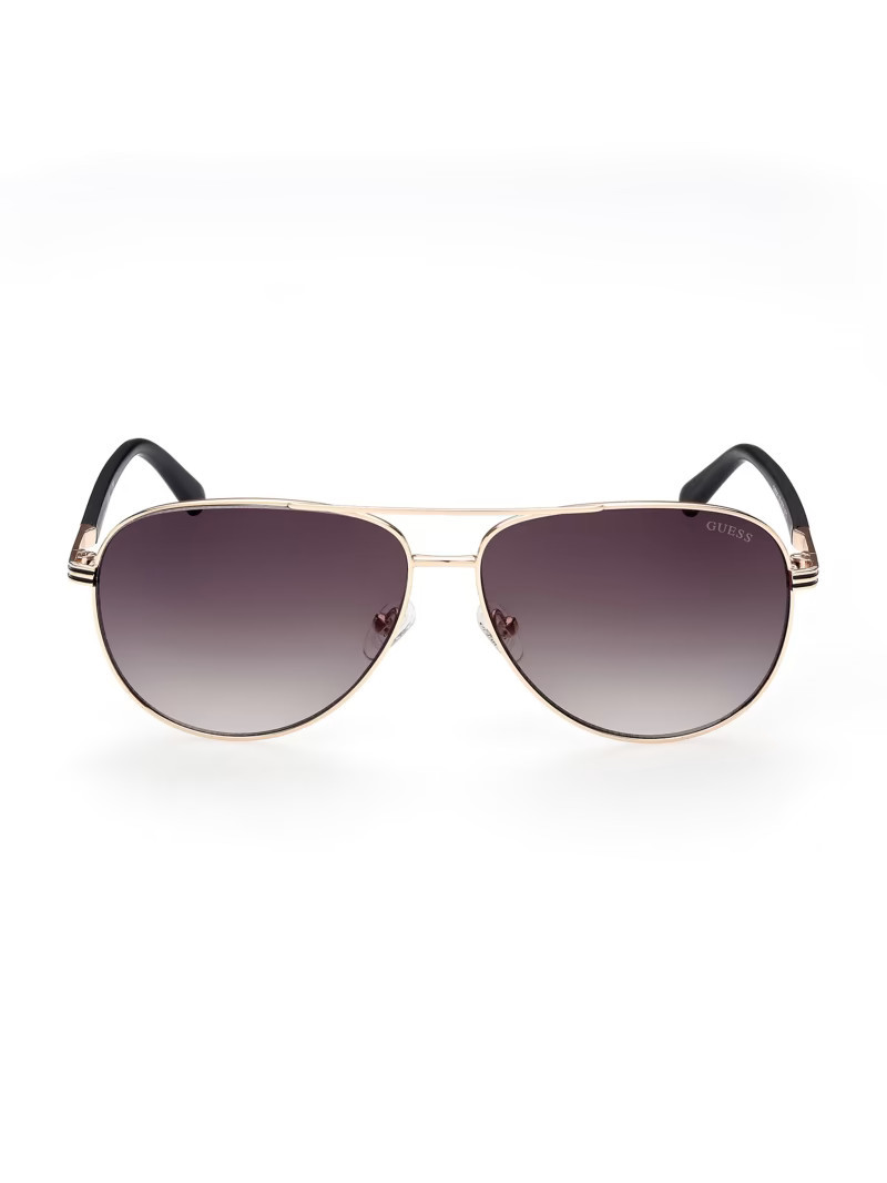 Aviator Metal Sunglasses | Guess (US)