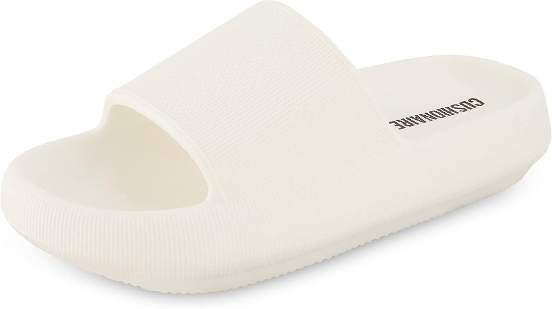 Cushionaire Women's Feather recovery slide sandals with +Comfort | Amazon (US)