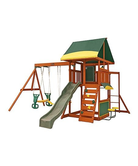 Brookridge Wooden Swing Set | Zulily