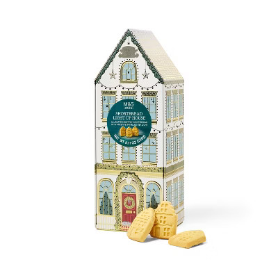 M&S Shortbread Biscuit Light Up House - 8.11oz | Target