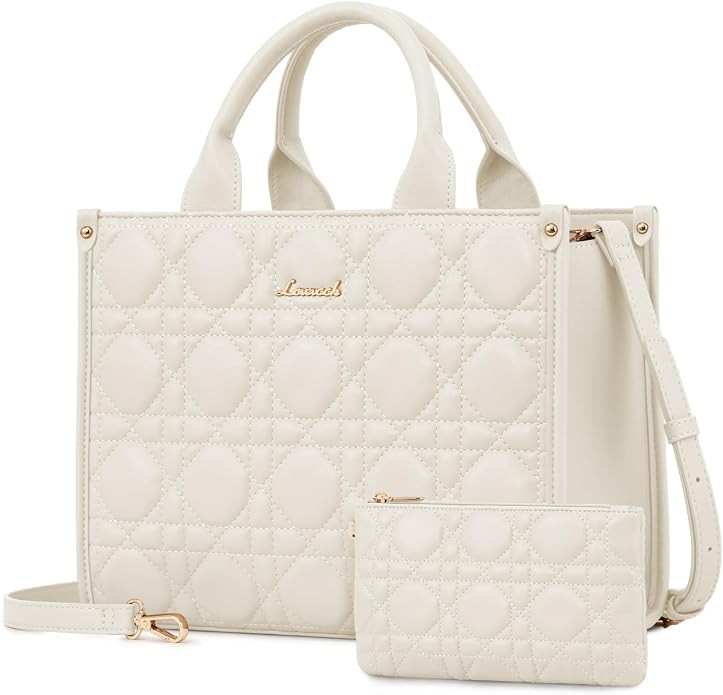 LOVEVOOK Purses and Handbags for Women, Handbags Shoulder Bags Black Purses and PU Leather Top Ha... | Amazon (US)