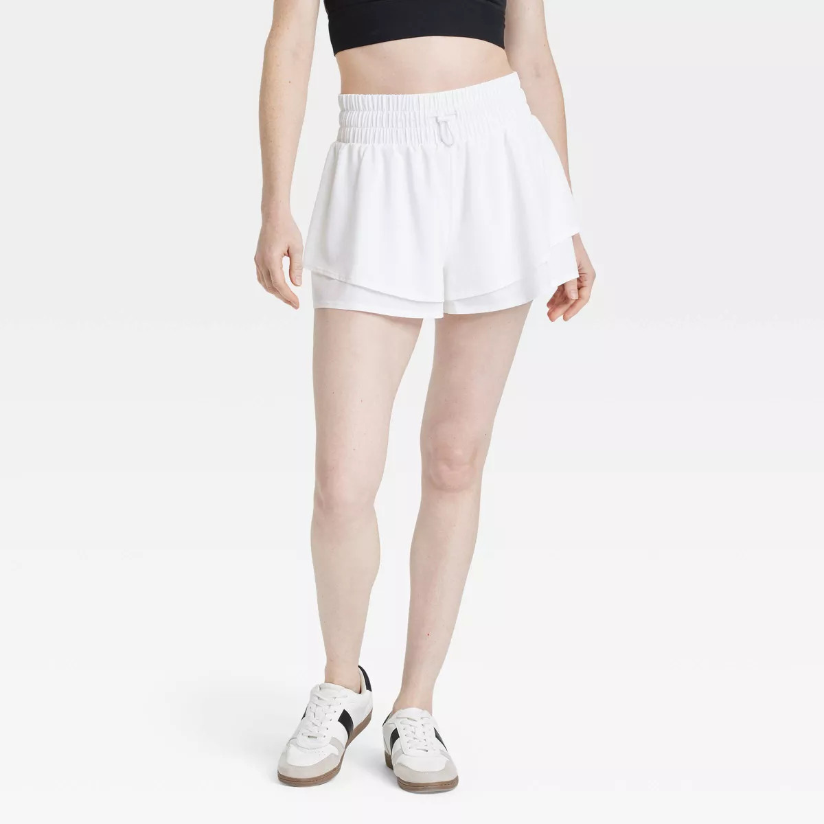 Women's Double Layer Woven Mid-Rise Shorts 2.5" - JoyLab™ | Target