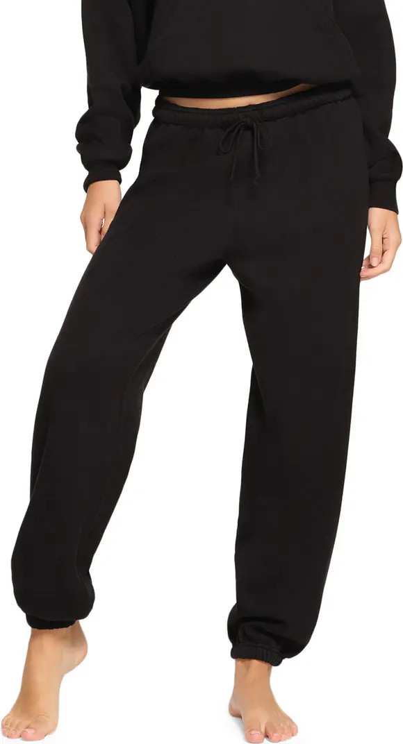 SKIMS Cotton Blend Fleece Drawstring Joggers | Nordstrom | Nordstrom