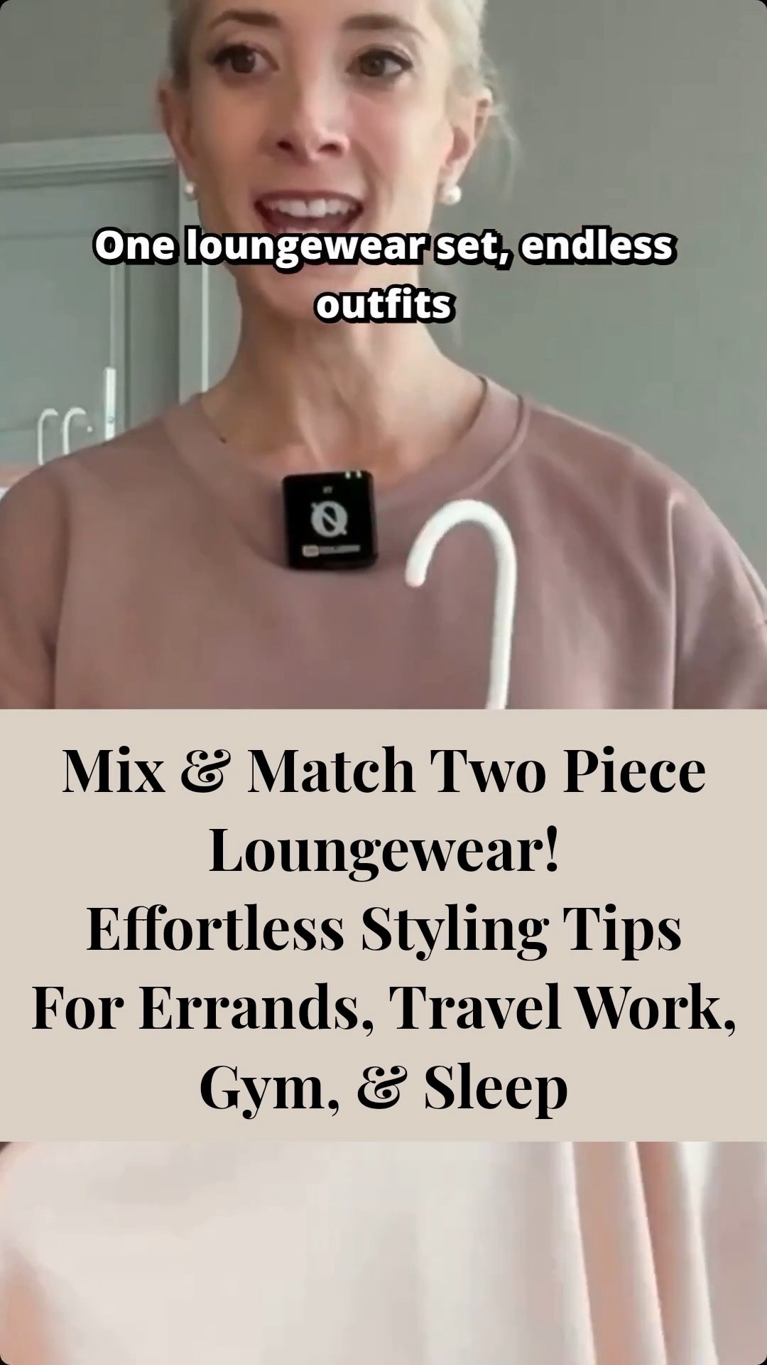 Mix & Match Two Piece Loungewear! Effortless Styling Tips For Errands, Travel Work, Gym, & Sleep. Two-piece sets are the smartest wardrobe investment. Wear them together or separately and suddenly you have multiple outfits from one purchase.
LTK Finds Under $50 | LTK Travel | LTK Active Style for Women | LTK Petite girl friendly - look at the size chat for "Short" options!
Shown in the color "Apricot" a beige pink * elegant, lovely color ! *
✨ Shop my LTK for mix-and-match loungewear and comment if you want travel or work styling ideas.#ltkGrwm live shopping 

#LTKTravel #LTKPetite #LTKgrwm