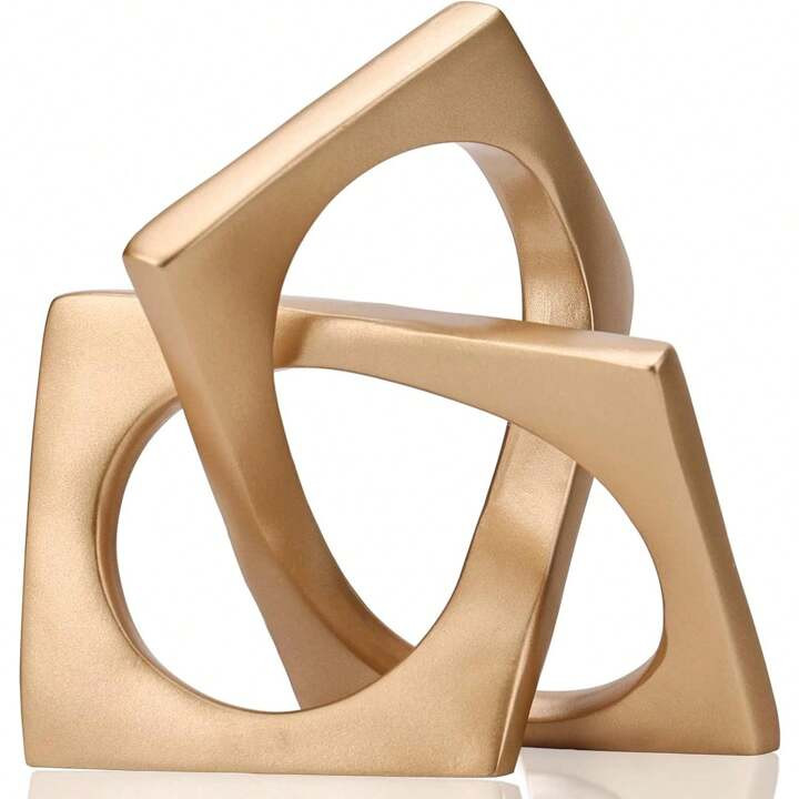 TrendsHome Indoor Decoration, Geometric Knot Sculpture, Unique Home Decor, Modern Decorative Shel... | SHEIN