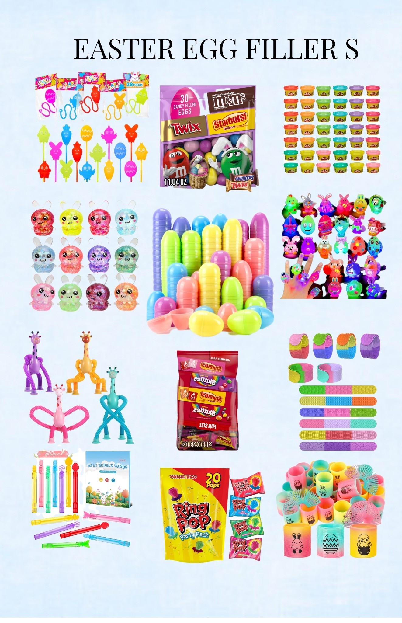 Easter egg fillers for kids.

#LTKspringtrends #LTKKids #LTKSeasonal