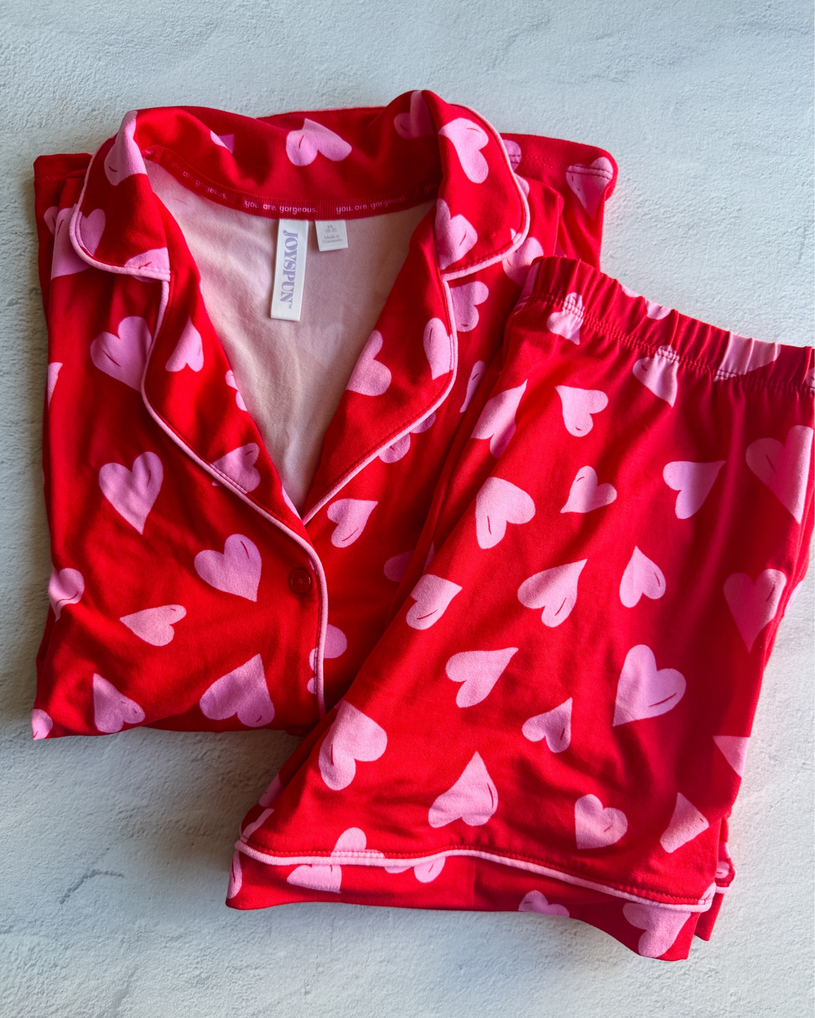 Valentine’s Day short sleeve pjs run tts and under $17! 

#LTKHoliday #LTKFindsUnder50