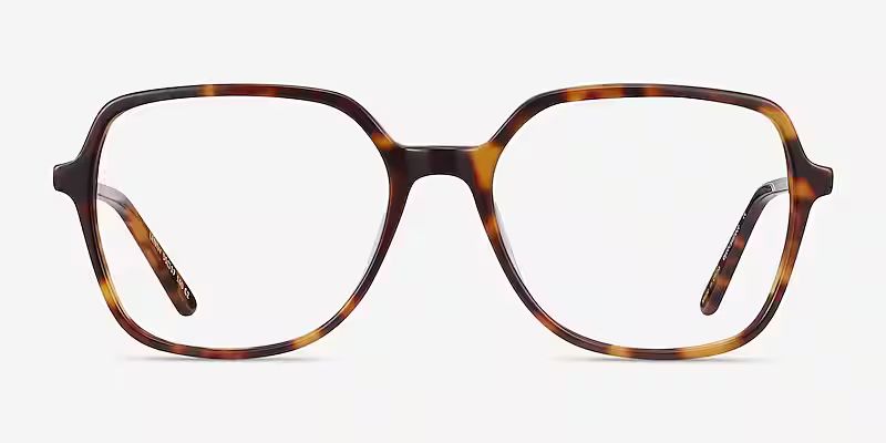 Lenny Square Tortoise Full Rim Eyeglasses | Eyebuydirect | EyeBuyDirect.com