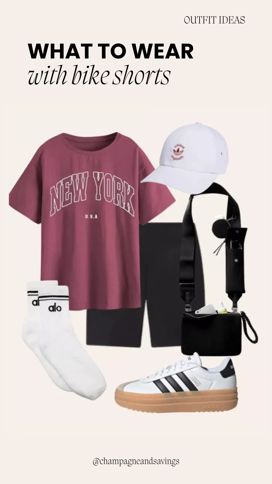 Biker shorts outfitts

#LTKootd