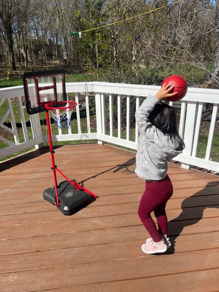 Toddler Basketball Hoop with adjustable height! 



#LTKkids #LTKfamily