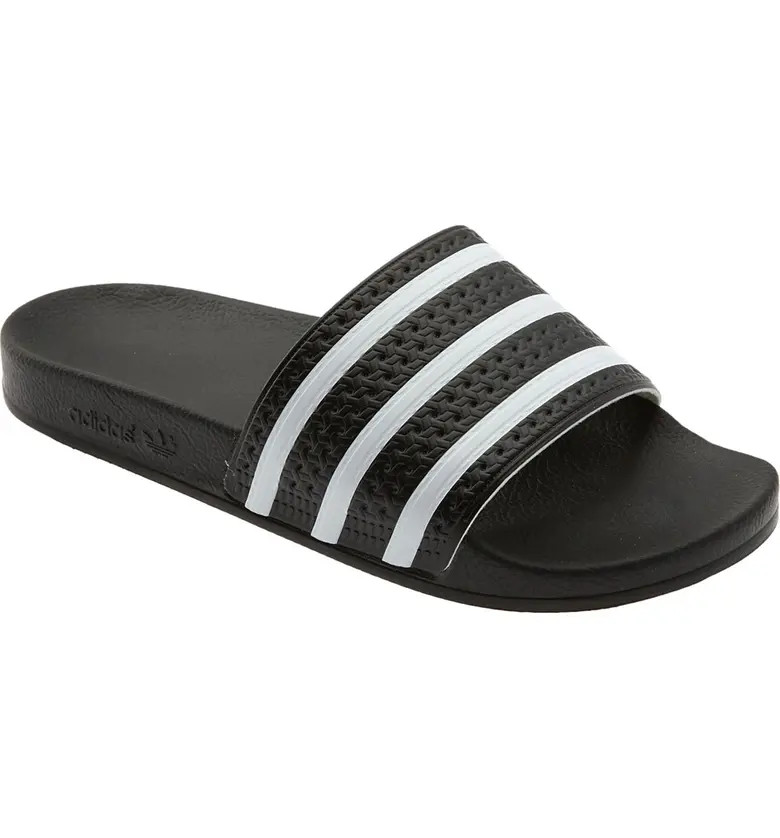 Adilette Stripe Sport Slide | Nordstrom