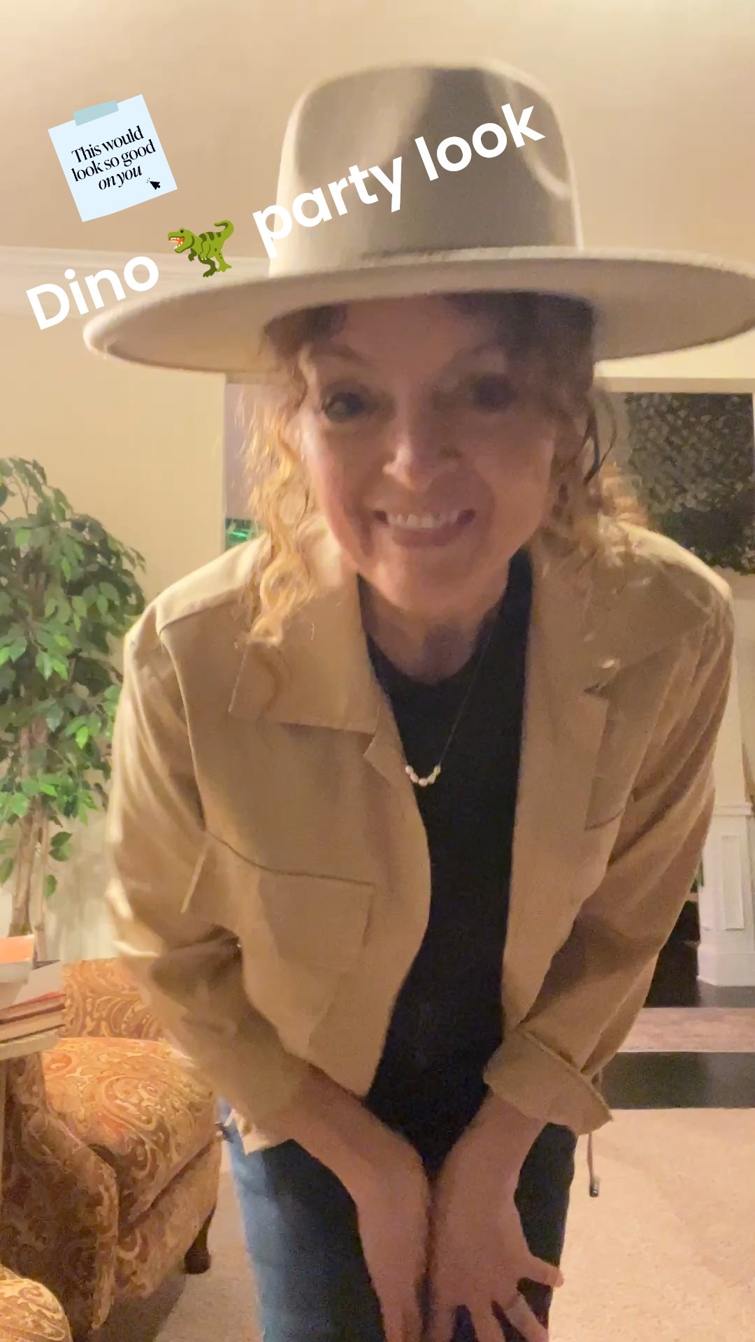 #ootd 60+ i’m all ready for my five year-old Grandson’s. Dinosaur 🦕 birthday party. We’ve decorated and I am dressed the part although I think I would wear this outfit just about anywhere. Let me know your thoughts.😊

#LTKOver40 #LTKootd