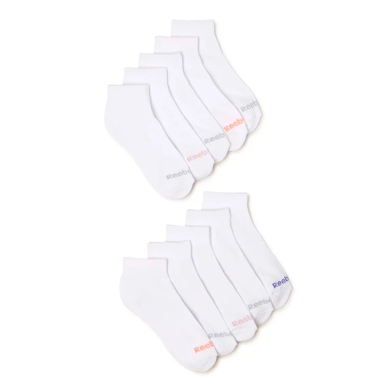 Reebok Women's Pro Series Cushion Ankle Socks, 10-Pack - Walmart.com | Walmart (US)