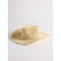Straw Western Hat in Beige-Tan | Torrid (US & Canada)