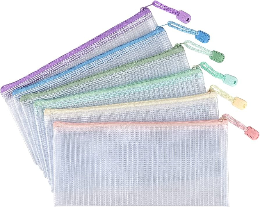 Tamaki 10 Pack Small Mesh Zipper Pouch Bags A6 Size | Amazon (US)