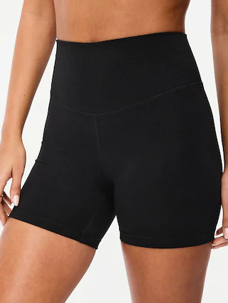 High-Waisted PowerChill Biker Shorts -- 5-inch inseam | Old Navy (US)