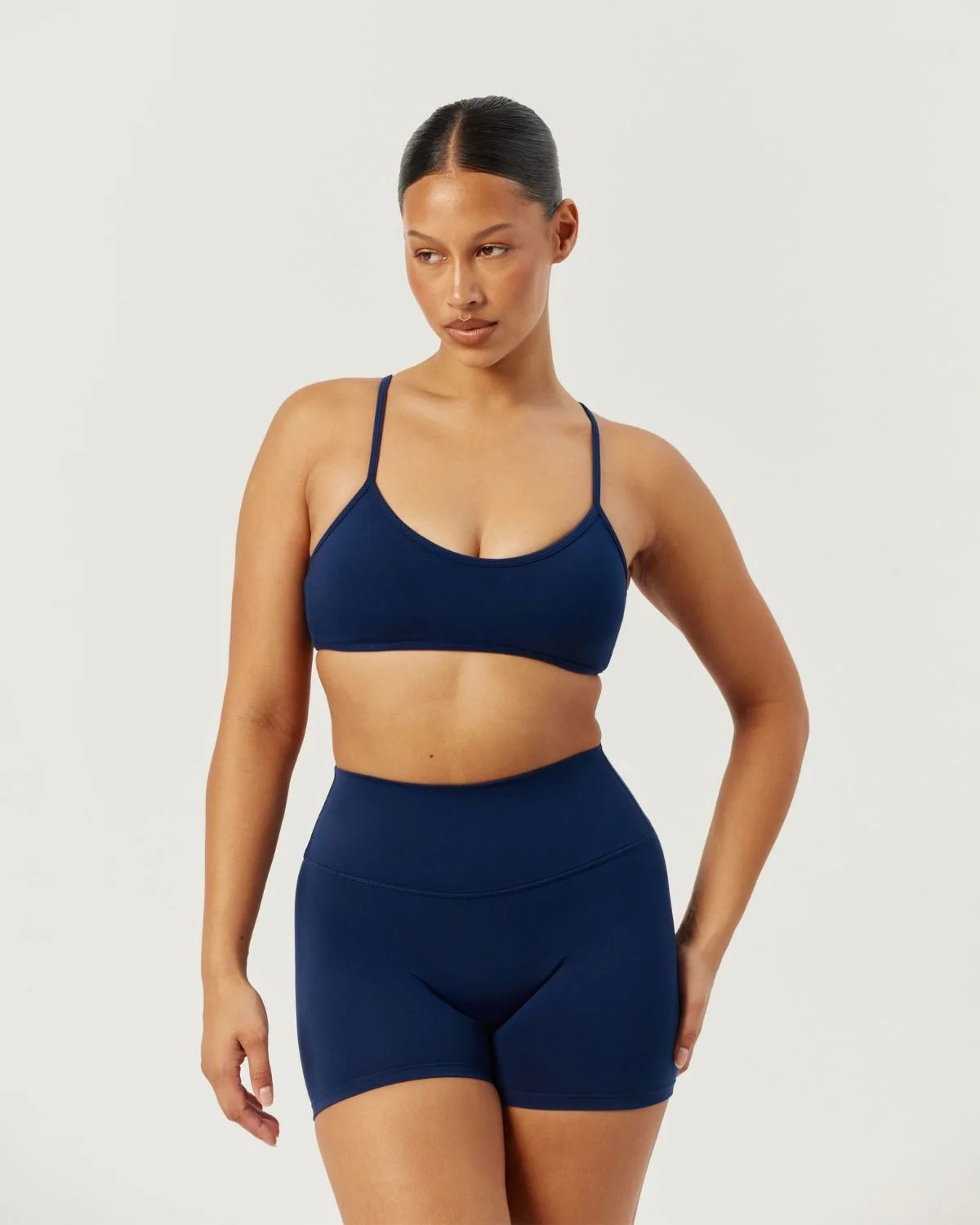 Serenity Ayla Crop | Navy | Crop Shop Boutique US