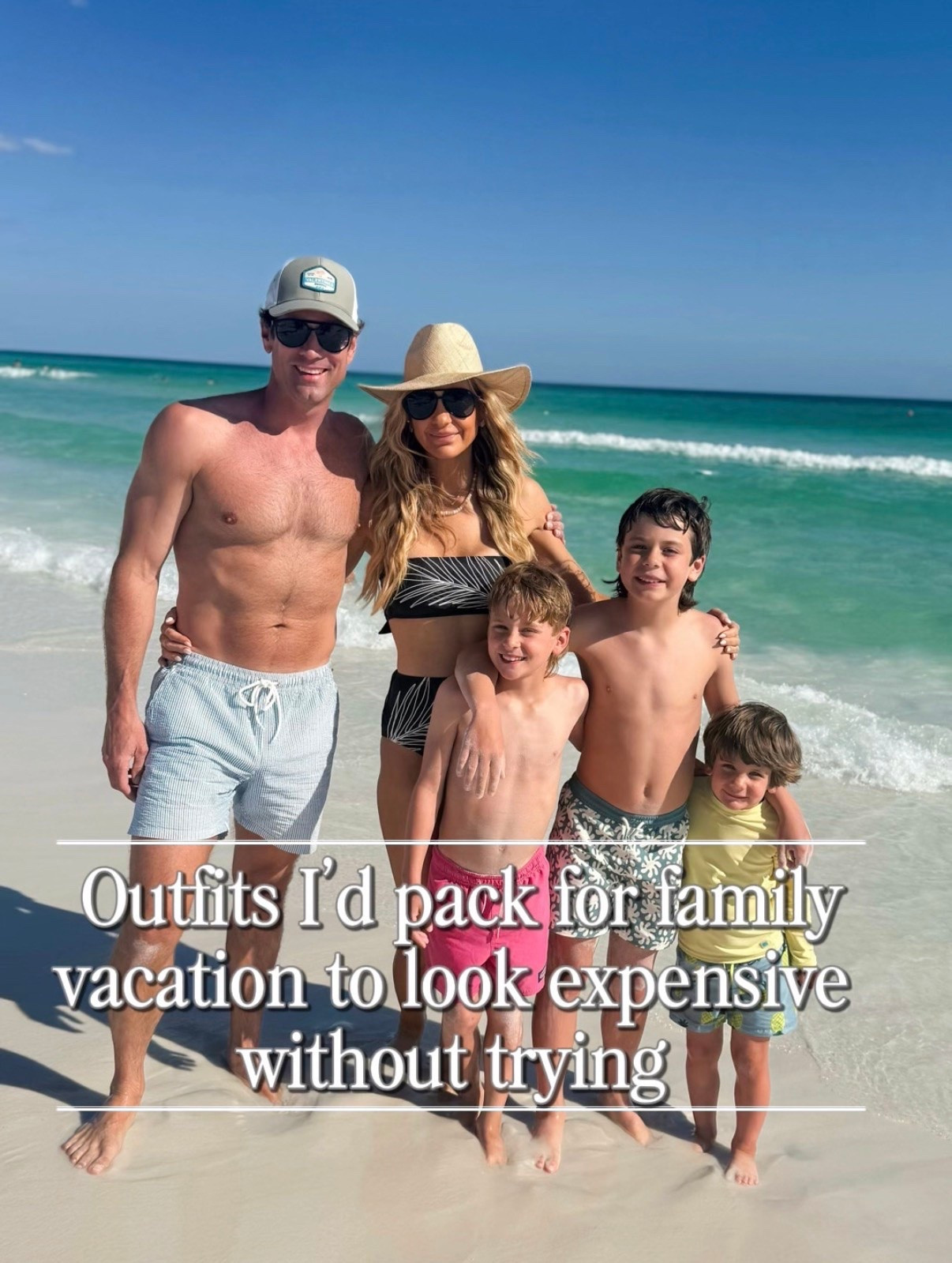 Casual family vacation outfits for this summer that look elevated and expensive without trying.

#LTKootd #LTKSeasonal #LTKOver40
