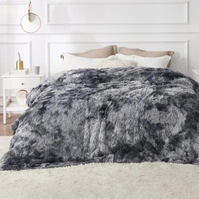Bedsure Plush Faux Fur Blanket For Couch And Sofa | Wayfair North America