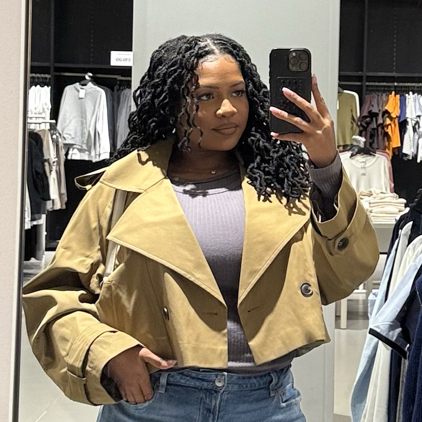 The cutest cropped Trench coat! ✨ 

#LTKMidsize #LTKStyleTip