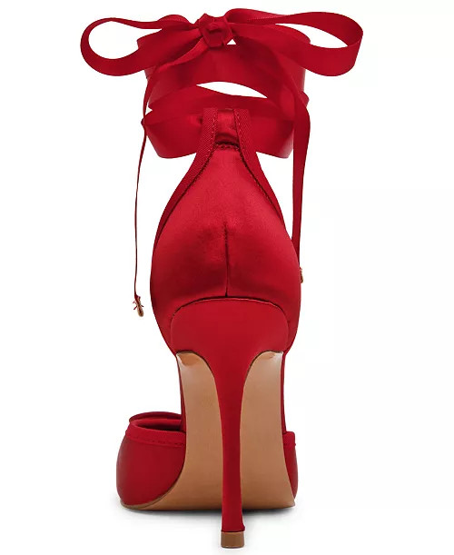 Women's Larina Lace-Up High-Heel Ballet Pumps | Macy's