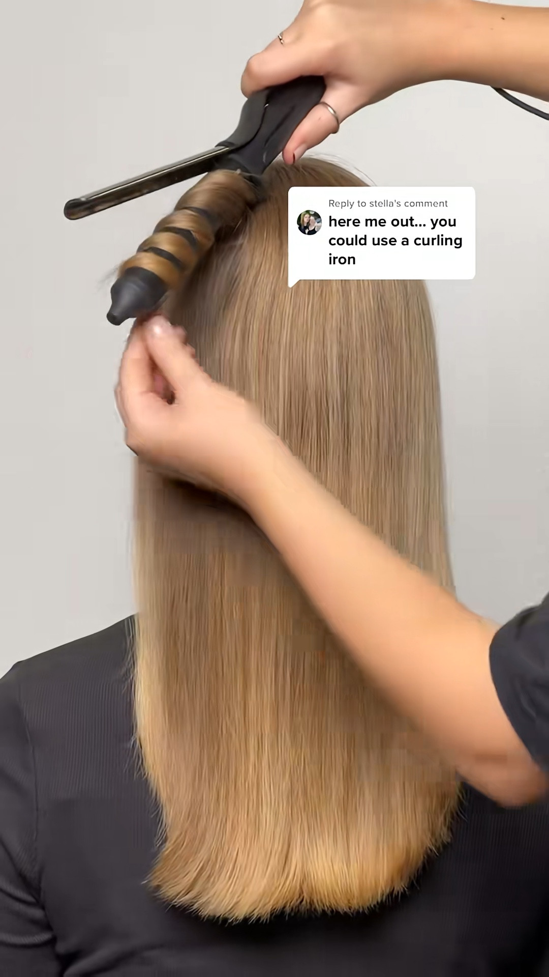 twist wrapping with a curling iron 

#LTKCyberWeek #LTKuk #LTKgiftguide