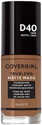 COVERGIRL TruBlend Matte Made Liquid Foundation, Deep Bronze , 1 Fl Oz (Pack of 1) | Amazon (US)