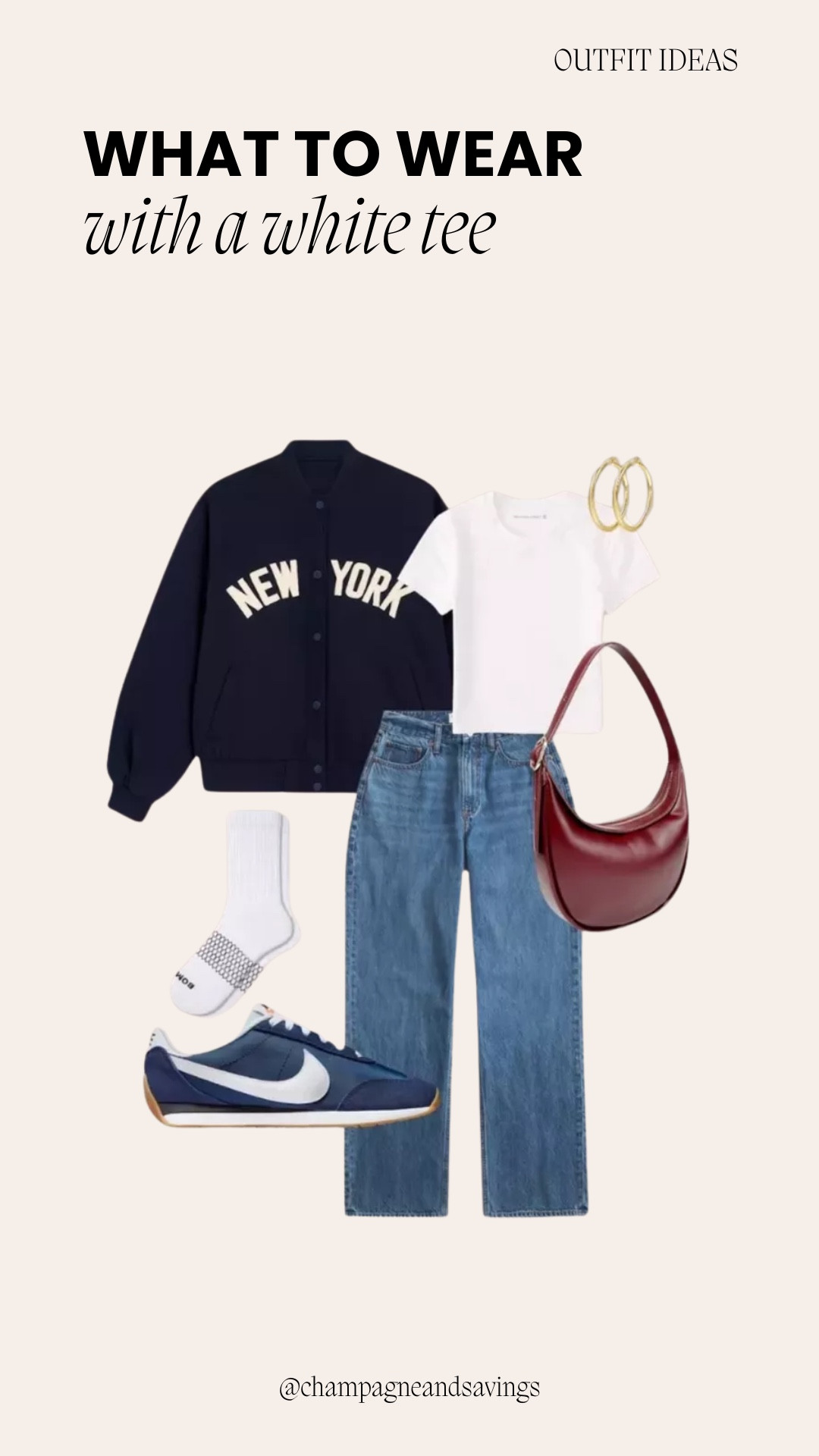 White tee outfitt

#LTKootd