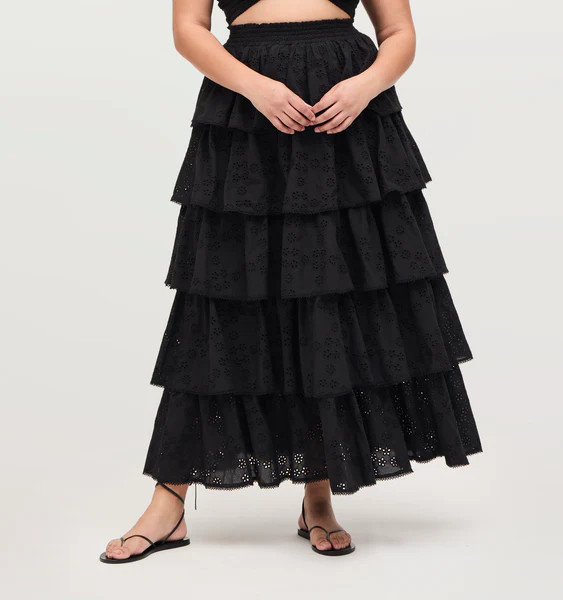 The Eyelet Noemie Skirt | Hill House Home