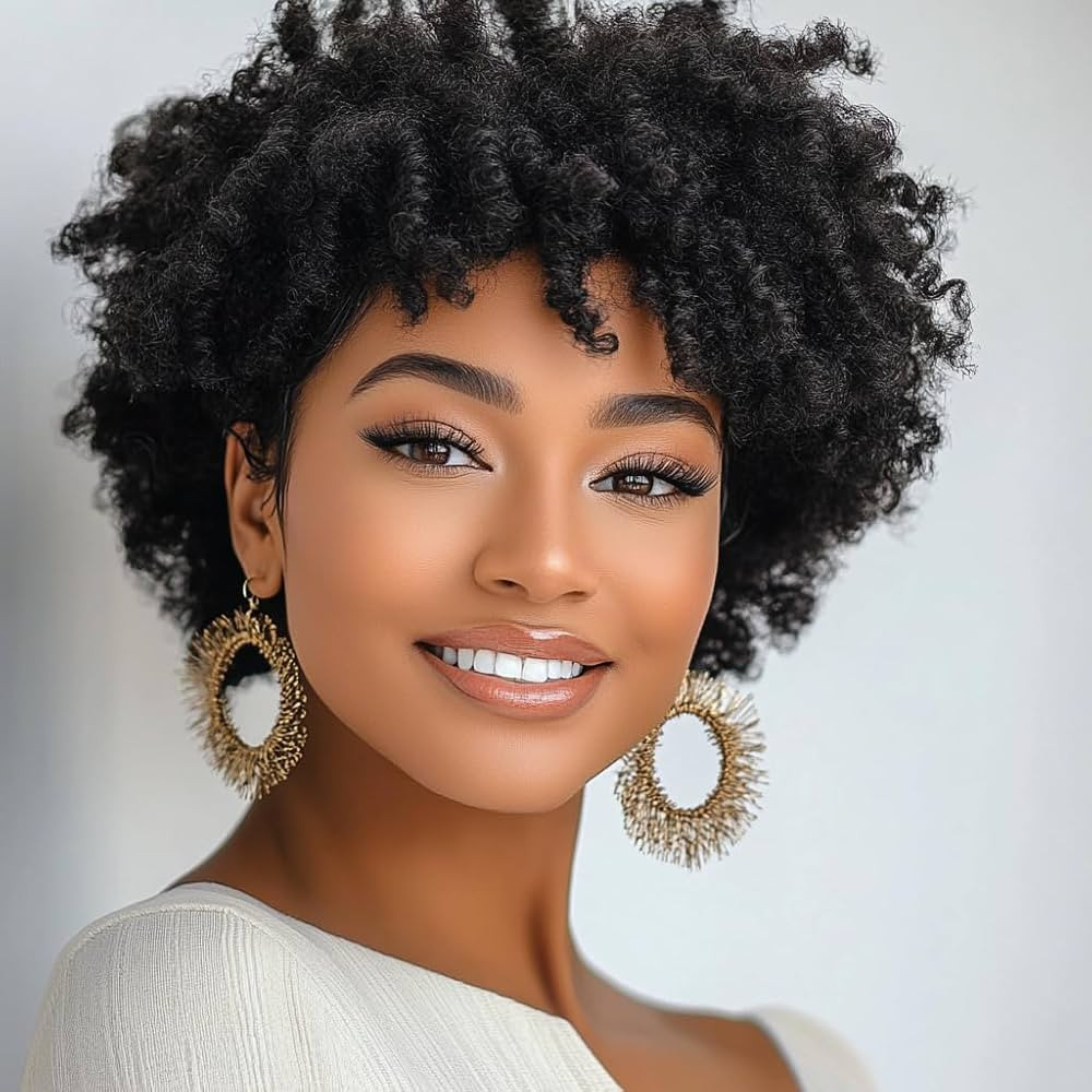 Short Afro Dreadlock Wig Twist Braids Wigs For Black Women Pixie Cut Afro Twists Dreadlocks Croch... | Amazon (US)