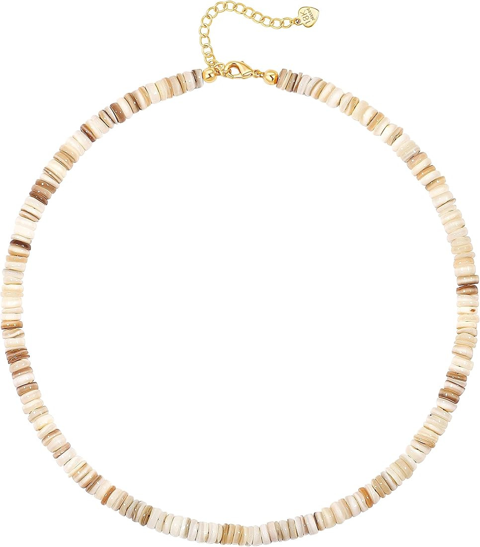 Tiger Eye Beaded Necklace Green Malachite Beads Choker Necklace Gold Star Zircon Pendant Necklace... | Amazon (US)