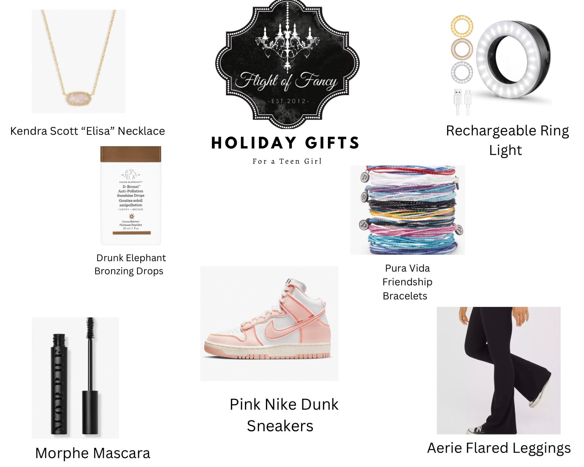 All of these items were on my daughter’s Christmas wish list this year! From jewelry by Kendra Scott, to flared leggings, beauty products, and more, these items are great for that teen girl in your life. #teengirlgifts #jewelry #stockingstuffers #sneakers #teenclothes

#LTKGiftGuide #LTKSeasonal #LTKHoliday